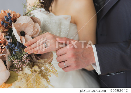 婚禮新娘和新郎 99598642