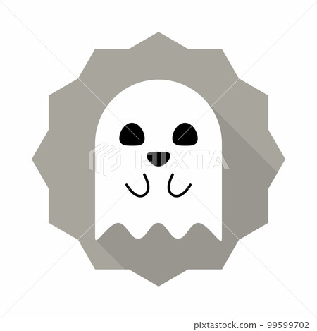 Halloween ghost, scary or cute cartoon spooky ghost, Halloween holiday. 99599702