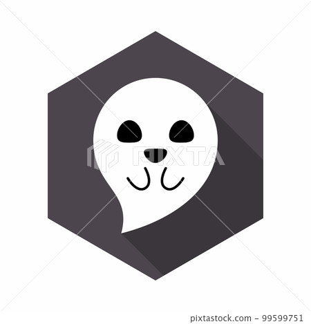 Halloween ghost, scary or cute cartoon spooky ghost, Halloween holiday. Halloween ghost, scary or cute cartoon spooky ghost, Halloween holiday. 99599751