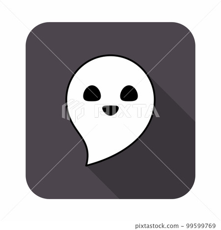 Halloween ghost, scary or cute cartoon spooky ghost, Halloween holiday. 99599769