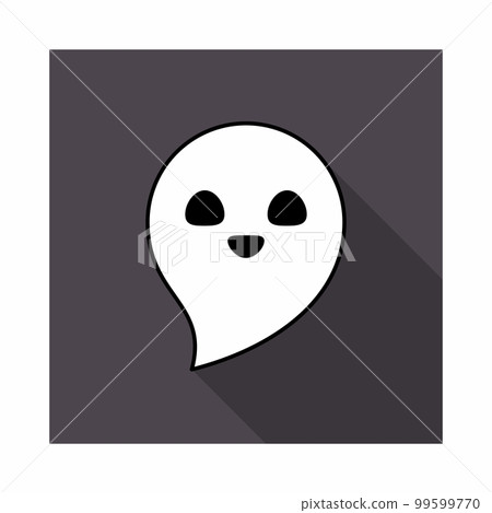 Halloween ghost, scary or cute cartoon spooky ghost, Halloween holiday. 99599770