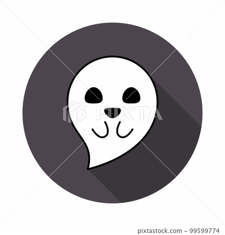Halloween ghost, scary or cute cartoon spooky ghost, Halloween holiday. 99599774