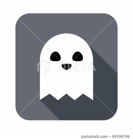 Halloween ghost, scary or cute cartoon spooky ghost, Halloween holiday. 99599786