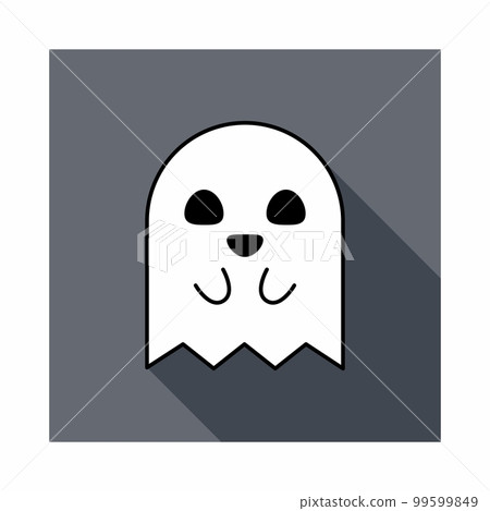 Halloween ghost, scary or cute cartoon spooky ghost, Halloween holiday. 99599849