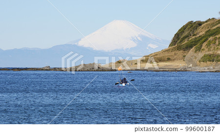 Mount Fuji seen from Shonan Mount Fuji seen from Shonan 99600187