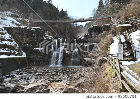 福島縣土湯溫泉瀑布吊橋 99600791