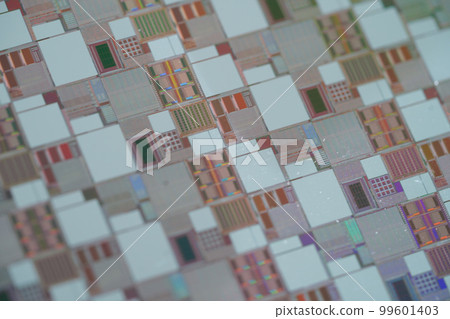 Silicon wafer for manufacturing semiconductor of integrated circuit. 99601403