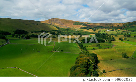 Peak District National Park - aerial view - travel photography 99602085