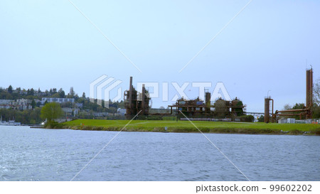 Gasworks Park Seattle - view from Lake Union 99602202