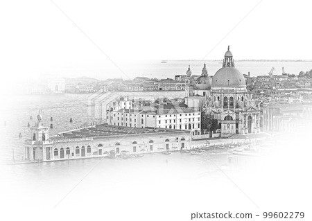 Salute Church in Venice called Santa Maria della Salute 99602279