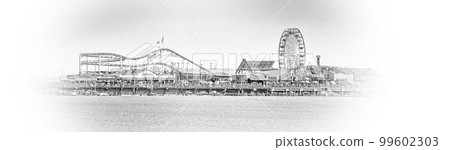 Santa Monica Pier in Los Angeles Santa Monica Pier in Los Angeles 99602303