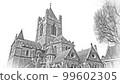 Christchurch Cathedral Dublin - most famous church in the city 99602305