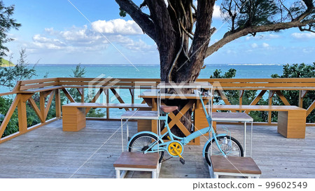 scenery of okinawa uruma city okinawa prefecture miyagi island terrace sea scenery 99602549