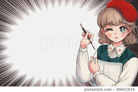 A writer who works hard on his manuscript for a doujinshi sale event / trouble eye catch 99602839
