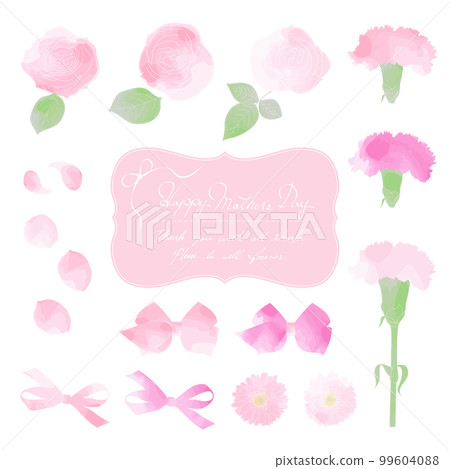 Mother's Day Material Pink 99604088