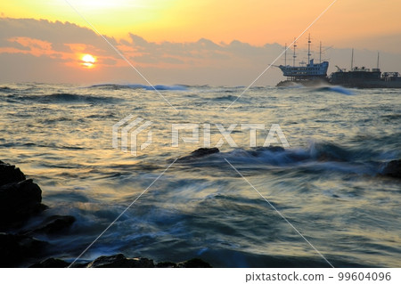 冬季旅行,日出風光,海灘風光,正東津 冬季旅行,日出風光,海灘風光,正東津 99604096