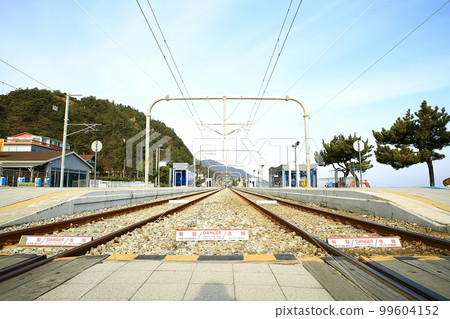 冬季旅行，日出風光，海灘風光，正東津 99604152