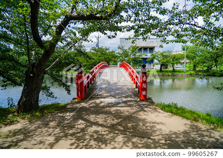 Hirosaki Castle, Hirosaki Park, Shunyo Bridge (Hirosaki City, Aomori Prefecture) 99605267