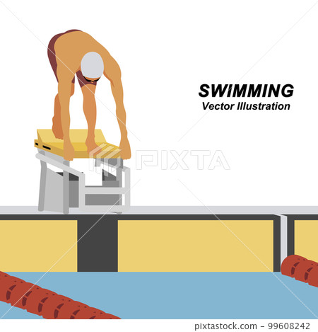 clipart swimmers divers swim dive