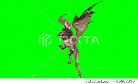 Mythical monster chimera 3d render models 99608390