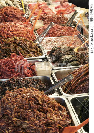 Variety of vegetable kimchi Variety of vegetable kimchi 99609976