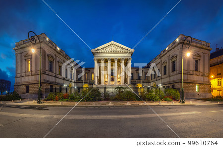 Neoclassical building of Court in Montpellier, France Neoclassical building of Court in Montpellier, France 99610764
