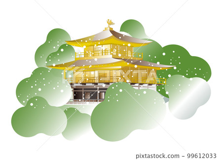 金閣寺。它是日本京都最受歡迎的旅遊景點之一。它也被註冊為世界遺產。 金閣寺。它是日本京都最受歡迎的旅遊景點之一。它也被註冊為世界遺產。 99612033