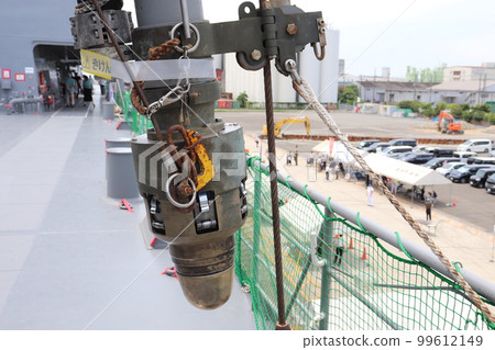 海上自衛隊補給艦摩週號加油管前端 海上自衛隊補給艦摩週號加油管前端 99612149