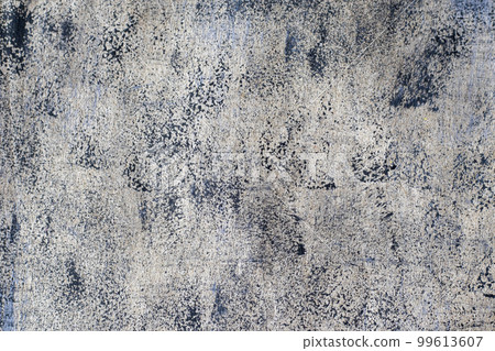 Beige old paper with black specks. Space for text or design 99613607