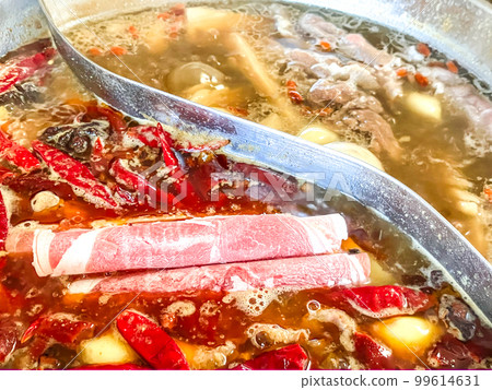 中國特色菜，羊肉涮涮鍋 99614631