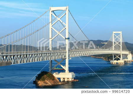 [德島縣]大鳴門橋和漩渦（鳴門漩渦） 99614720