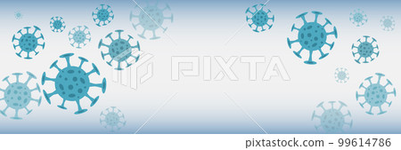 Banner, background concept about coronavirus outbreak in 2020. World Coronavirus Cell China Influenza Respiratory 99614786