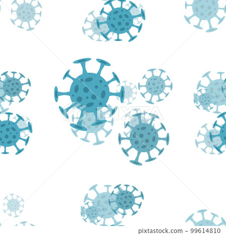 Seamless pattern with coronavirus virus in 2020. World Coronavirus Cell China Influenza Respiratory Coronavirus Seamless pattern with coronavirus virus in 2020. World Coronavirus Cell China Influenza Respiratory Coronavirus 99614810