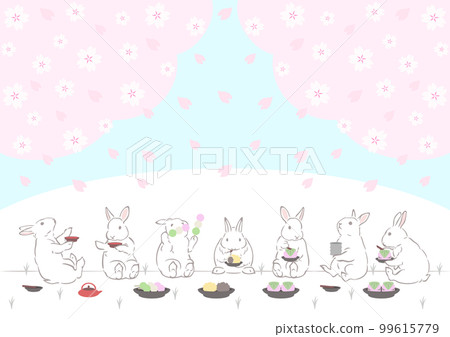 兔子賞花 99615779