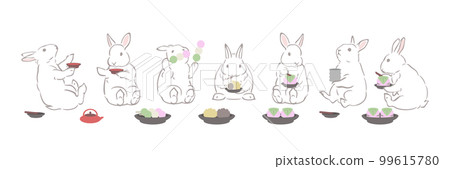 兔子賞花姿勢列表 99615780