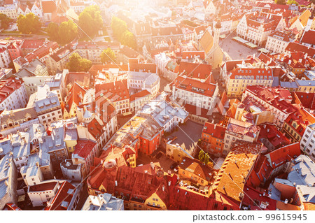 Aerial View of Tallinn 99615945