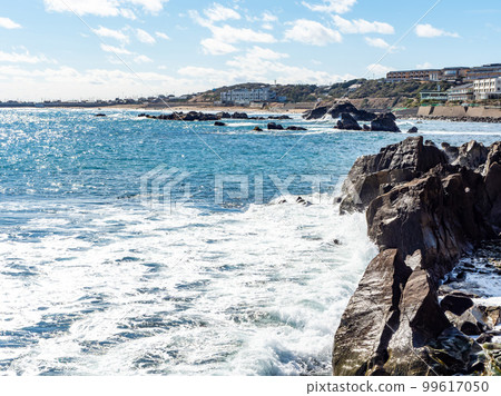 Pacific Ocean in Inubosaki, Chiba Prefecture, bright and refreshing in winter Pacific Ocean in Inubosaki, Chiba Prefecture, bright and refreshing in winter 99617050