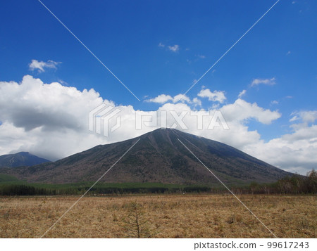 Mt. Nantai from Senjogahara (Spring) Mt. Nantai from Senjogahara (Spring) 99617243