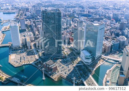 Cityscape of Yokohama, Japan View of the streets of Yokohama, etc. 99617312