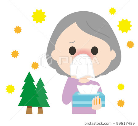 花粉燙的女人 99617489