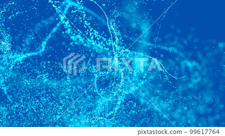CG粒子粒子背景素材 99617764
