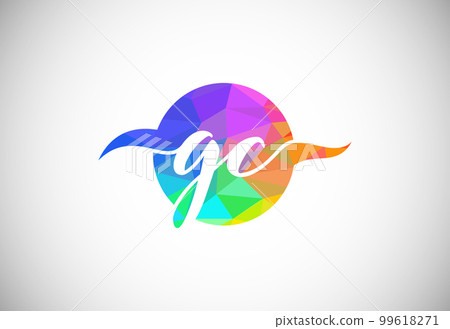 Letter G C Low Poly Logo Design Vector Template. Graphic Alphabet Symbol For Corporate Business Identity Letter G C Low Poly Logo Design Vector Template. Graphic Alphabet Symbol For Corporate Business Identity 99618271