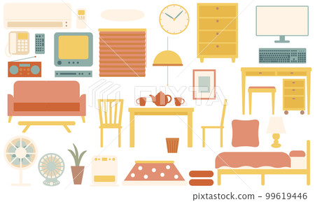 interior set painting 99619446