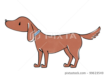 Illustration of a dog Illustration of a dog 99619549