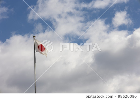 日本國旗在風中飄揚 日本國旗在風中飄揚 99620080