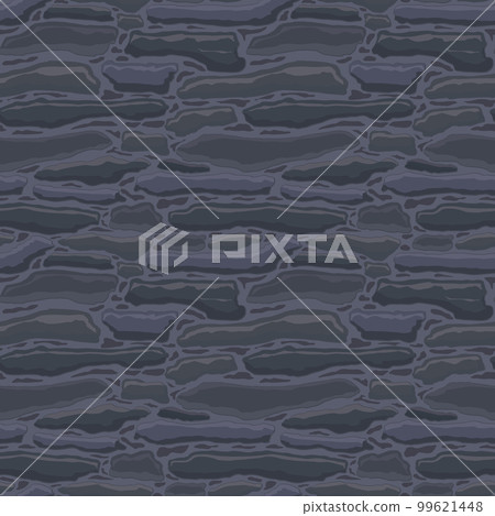 Cartoon game texture, rocks, dirt and ground surface seamless pattern. Game asset wall and environment background Cartoon game texture, rocks, dirt and ground surface seamless pattern. Game asset wall and environment background 99621448