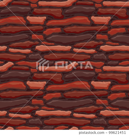 Cartoon game texture, rocks, dirt and ground surface seamless pattern. Game asset wall and environment background Cartoon game texture, rocks, dirt and ground surface seamless pattern. Game asset wall and environment background 99621451