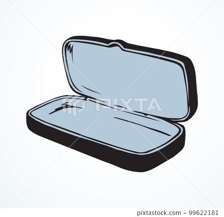 Glasses case. Vector drawing 99622181