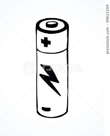 Battery. Vector drawing 99622204