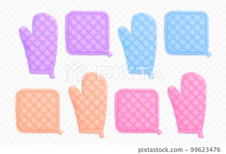 Kitchen mittens and potholders, oven mitts Kitchen mittens and potholders, oven mitts 99623476
